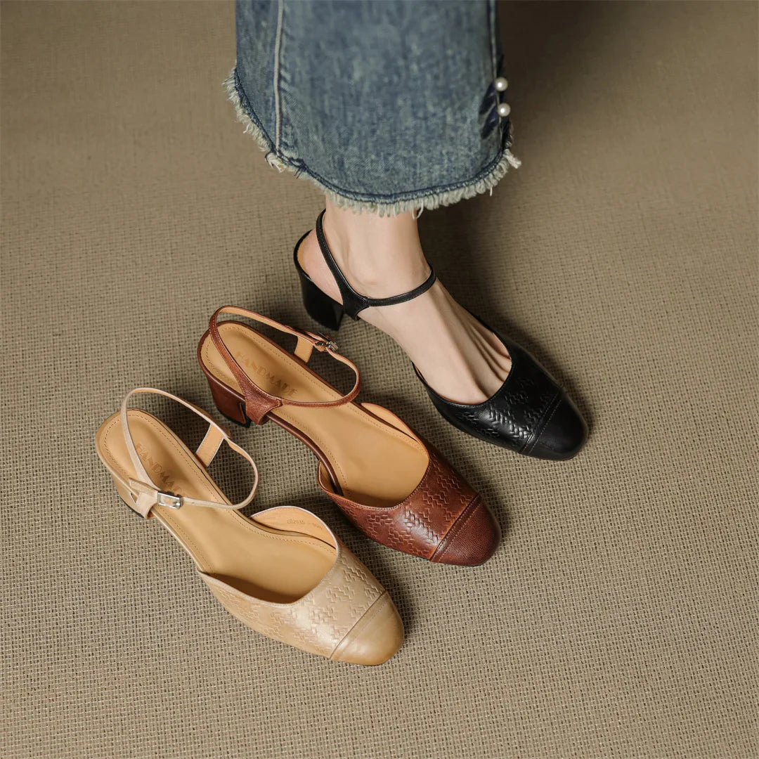 Valery Genuine Leather Pumps