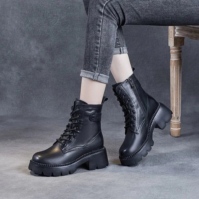 Footnity™ Velvet Comfort Orthopedic Boots – Warmth, Style & Support