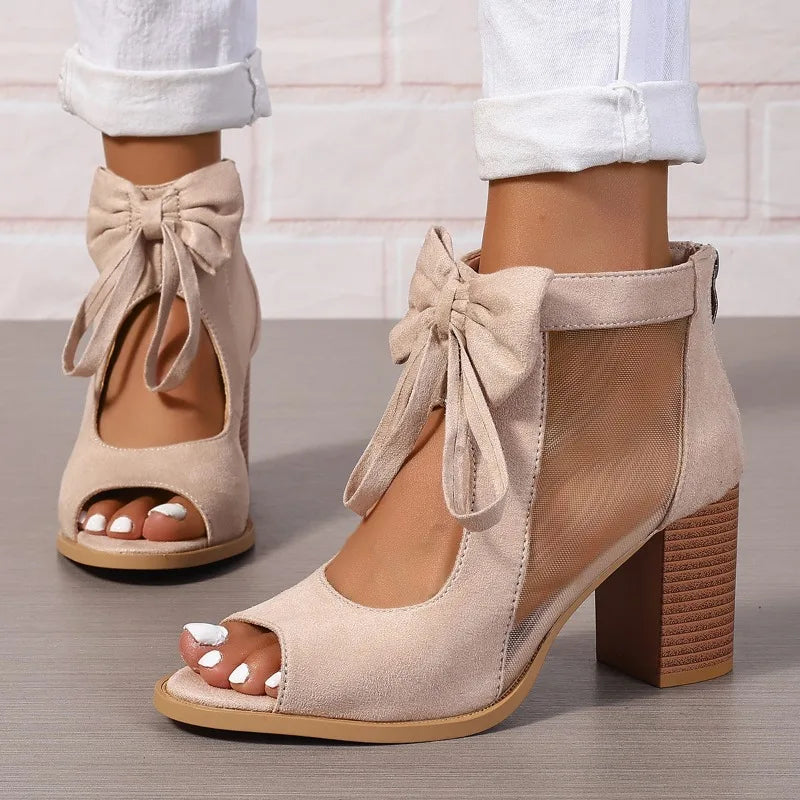 CharmBow™ Women’s Chunky Heel Sandals