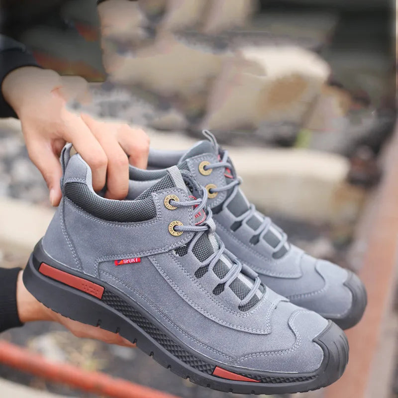 IronGuard™ Waterproof Safety Boots – Work Hard, Stay Safe.