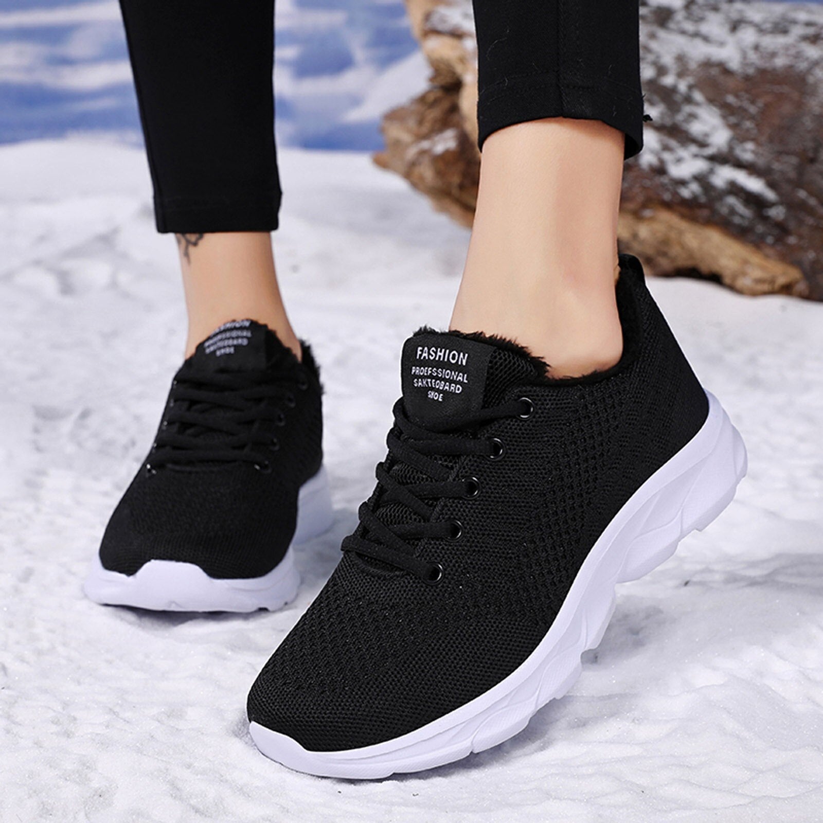 Footnity “Run-Up” Warm & Breathable Sneakers
