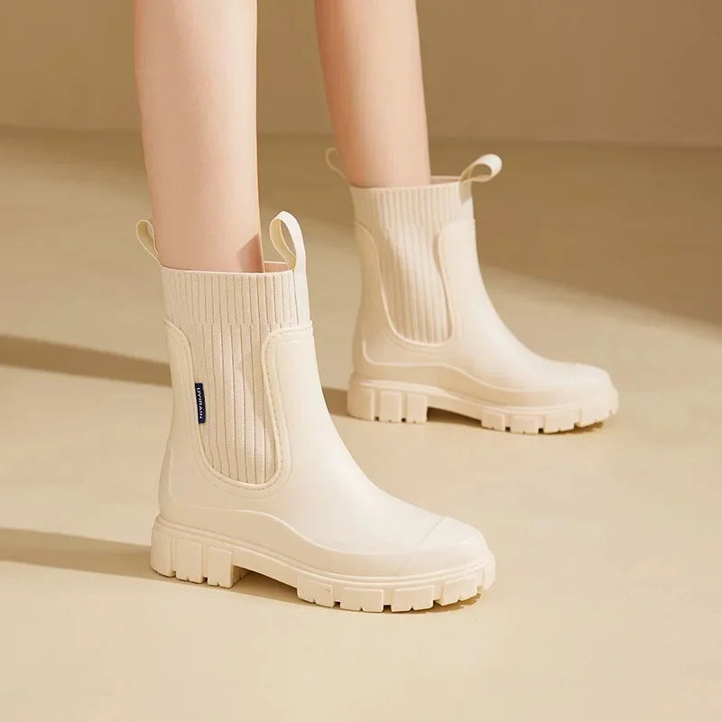 AquaStep™ Waterproof Mid-Calf Comfort Boots