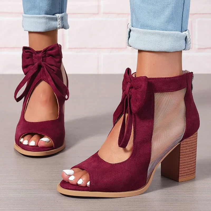 CharmBow™ Women’s Chunky Heel Sandals