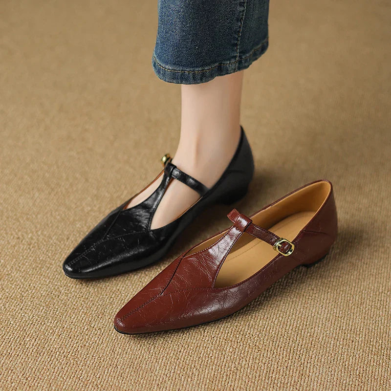 Biana Genuine Leather Heels