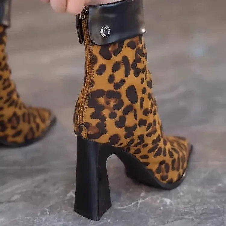 Velouré™ Women’s Faux Suede High Heel Ankle Boots