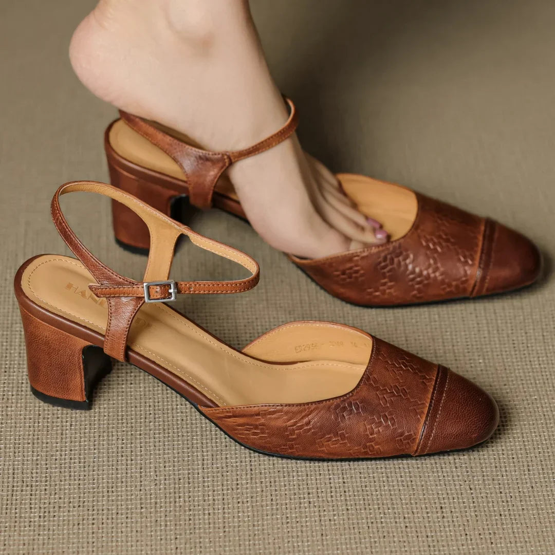 Valery Genuine Leather Pumps