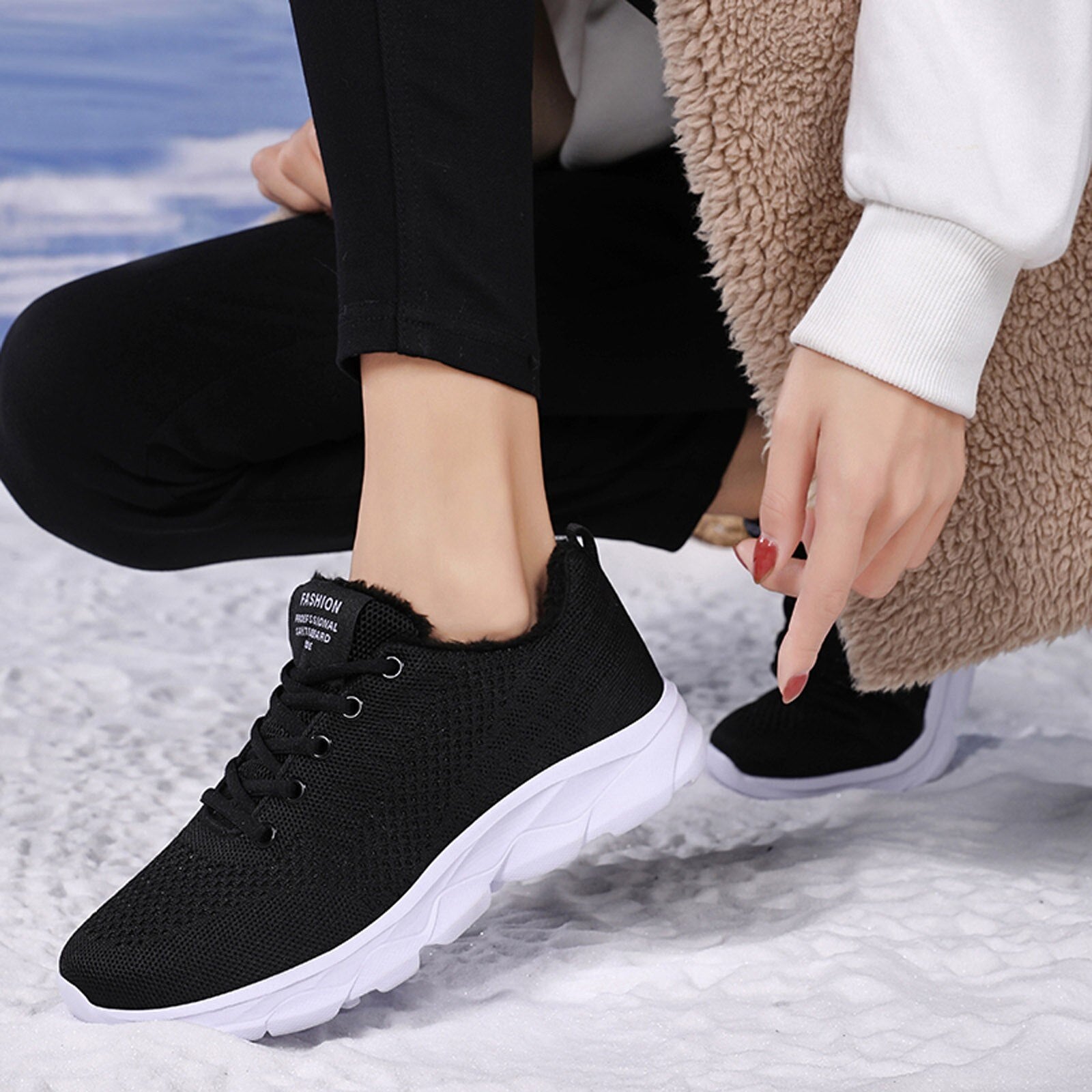 Footnity “Run-Up” Warm & Breathable Sneakers