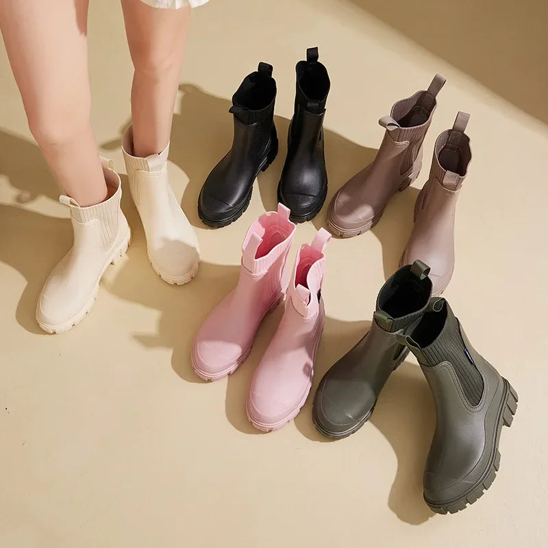 AquaStep™ Waterproof Mid-Calf Comfort Boots