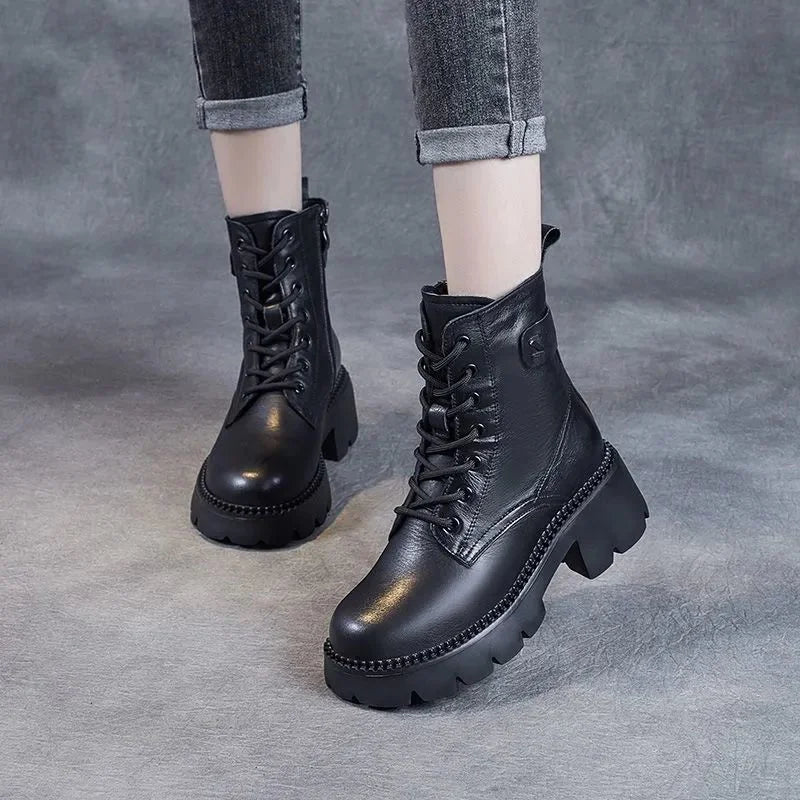 Footnity™ Velvet Comfort Orthopedic Boots – Warmth, Style & Support