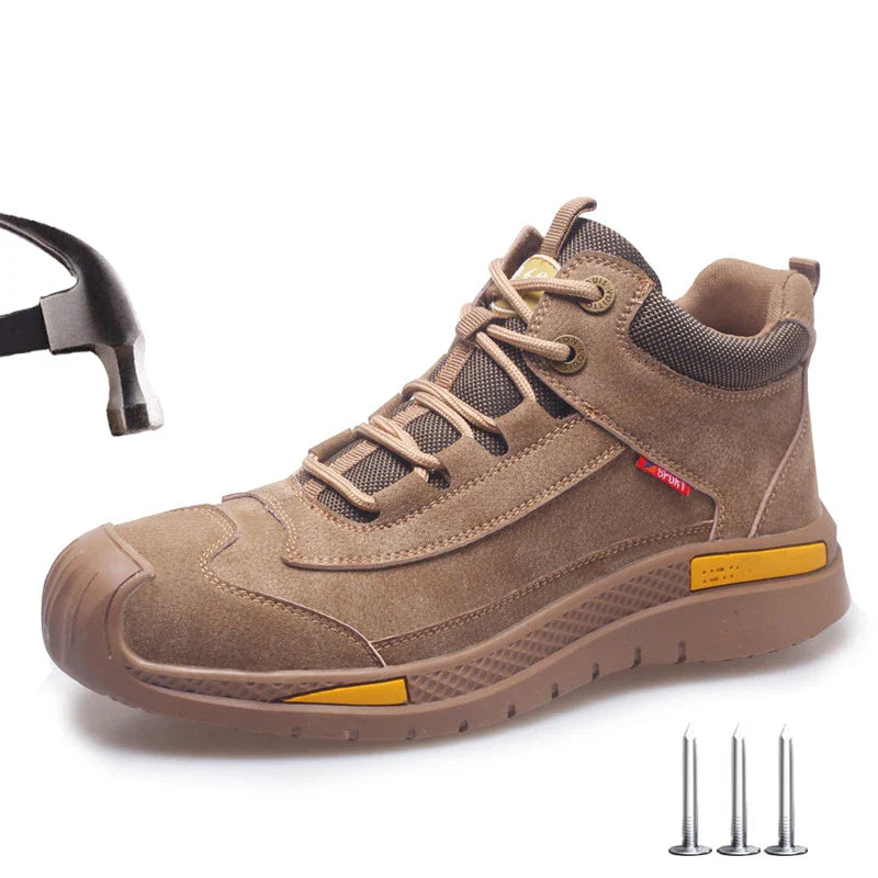IronGuard™ Waterproof Safety Boots – Work Hard, Stay Safe.