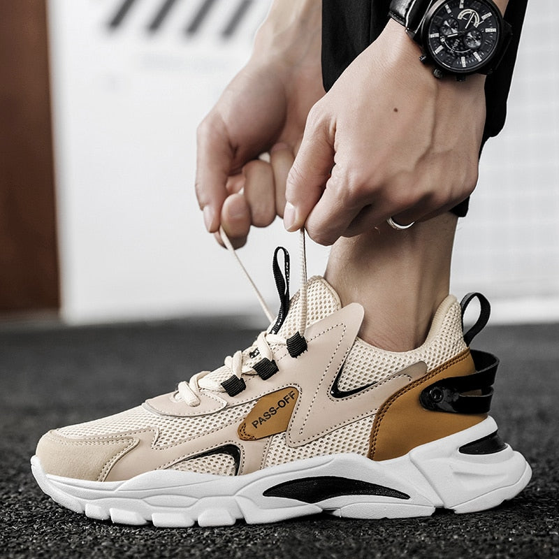 Mens Soft Walking Sneakers