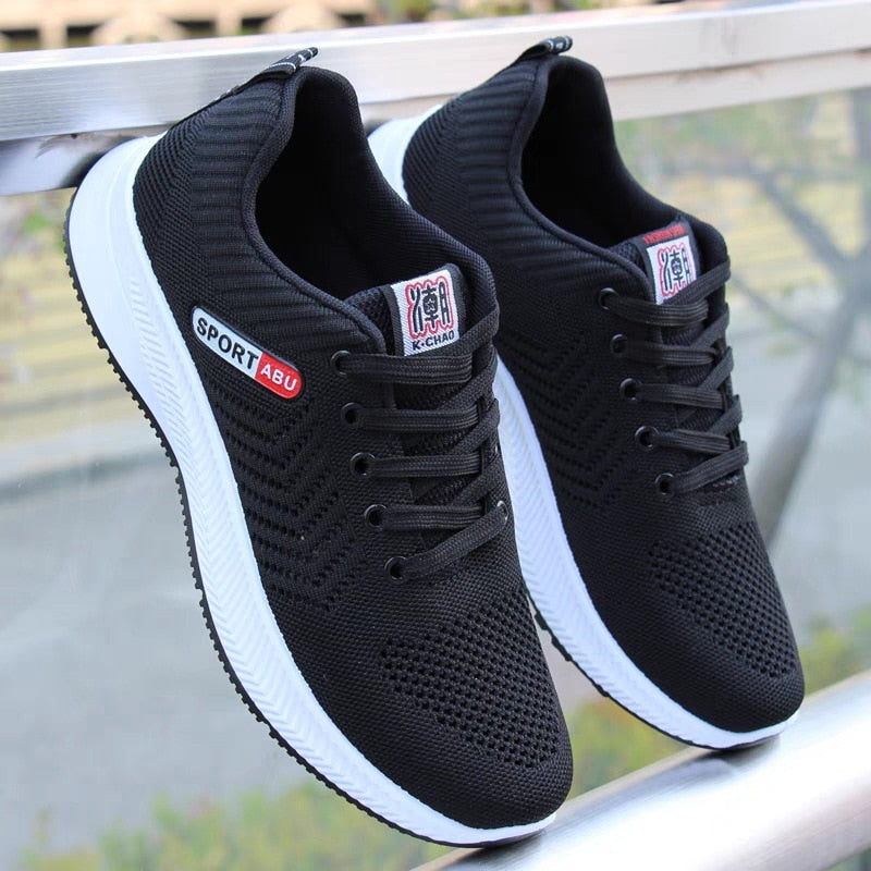 Mens Breathable Running Sneakers