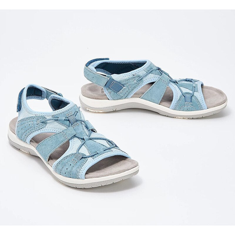 Comelyy Women Solid Color Hollow Out Casual Lady Sandals