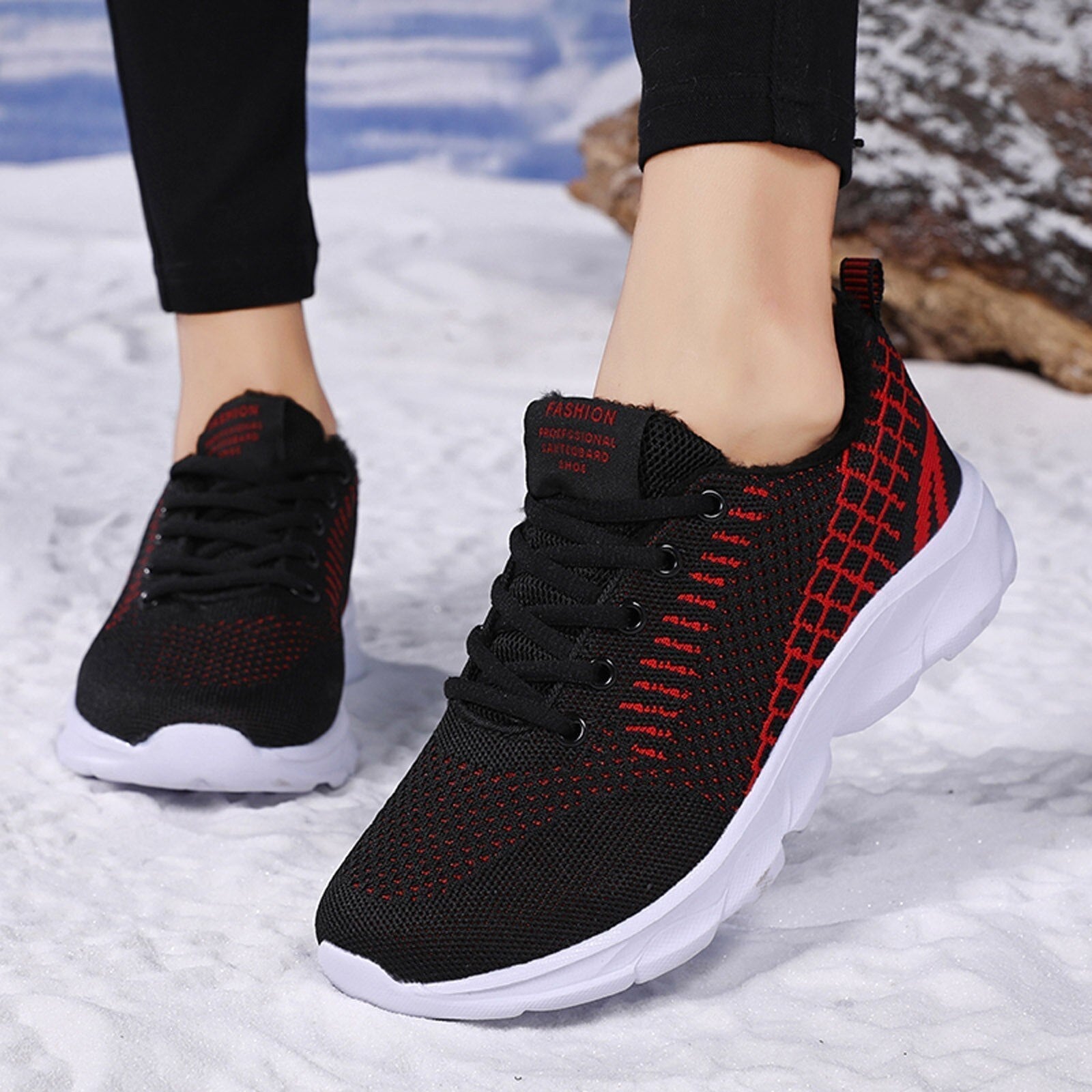 Footnity “Run-Up” Warm & Breathable Sneakers