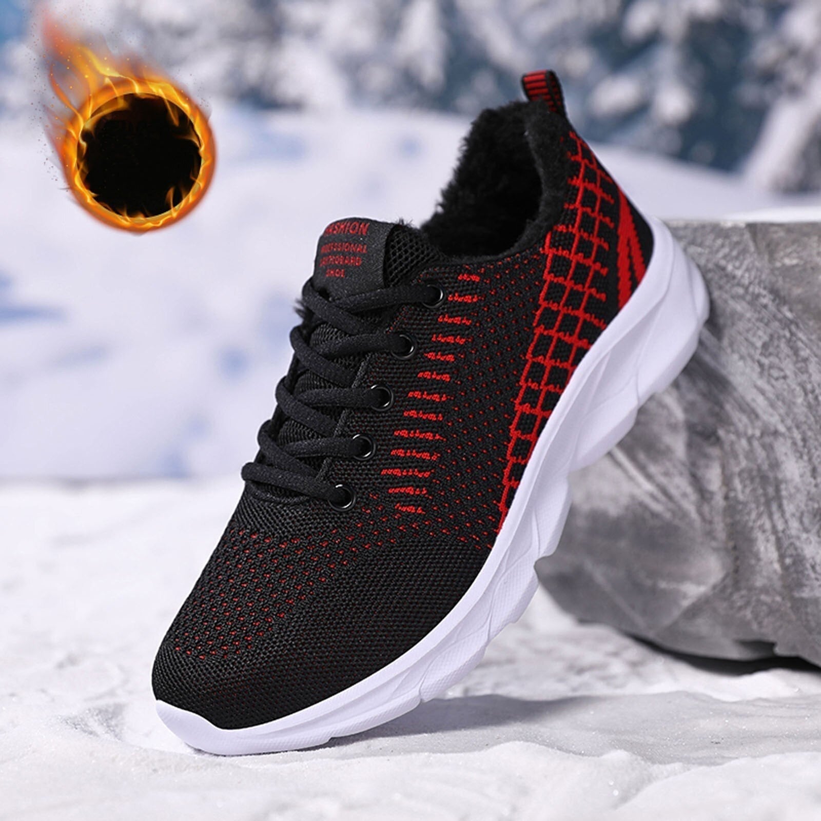 Footnity “Run-Up” Warm & Breathable Sneakers