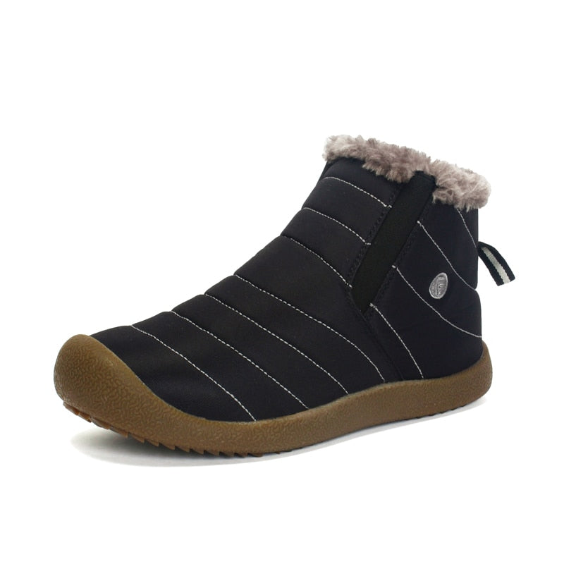 Comelyy Women Warm Shoes Waterproof Non-slip Snow Boots