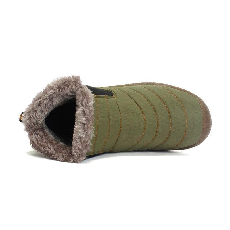 Comelyy Women Warm Shoes Waterproof Non-slip Snow Boots