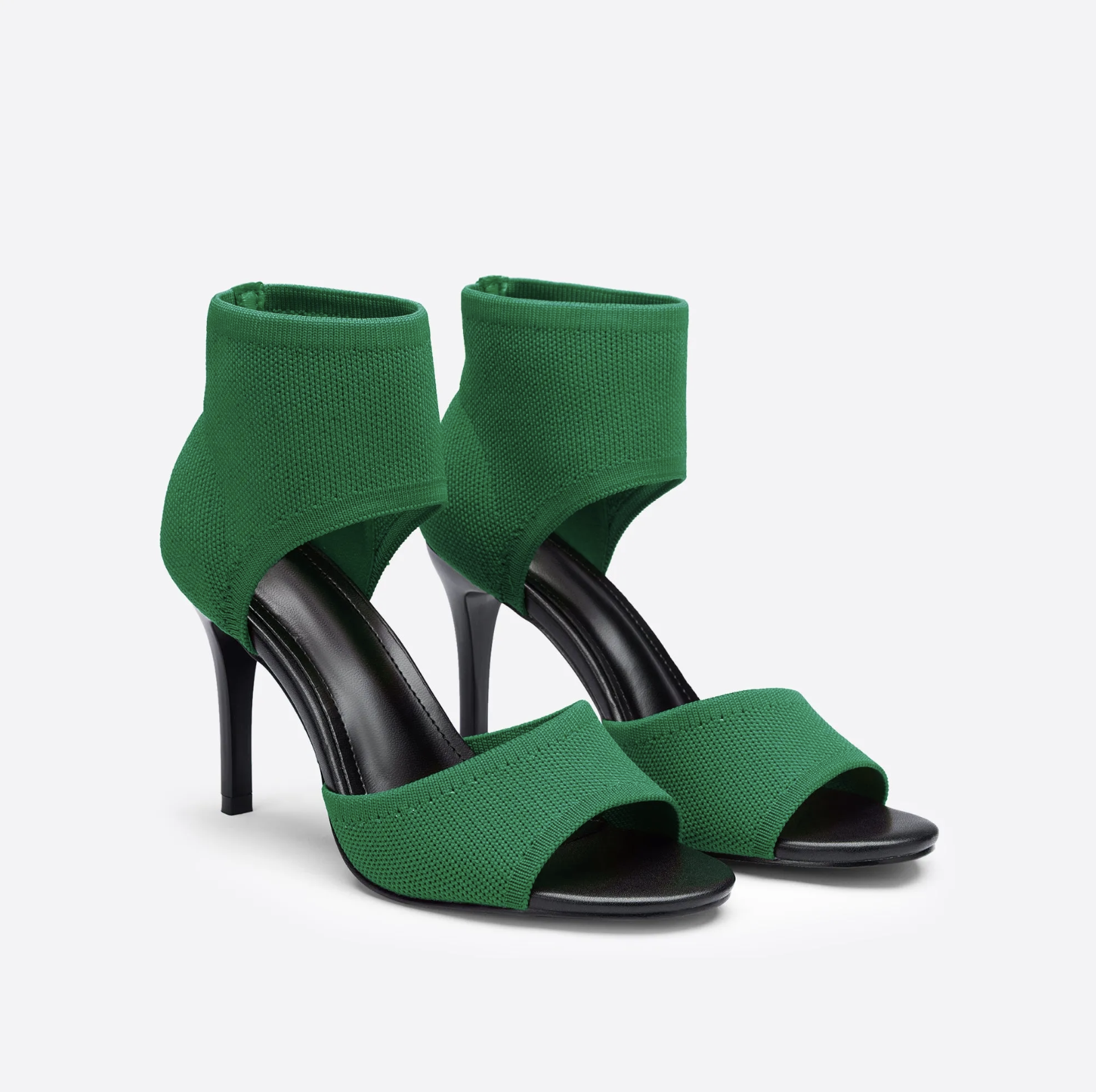 Comelyy new women's shoes comfortable super high-heeled thin black stiletto fish mouth sandals