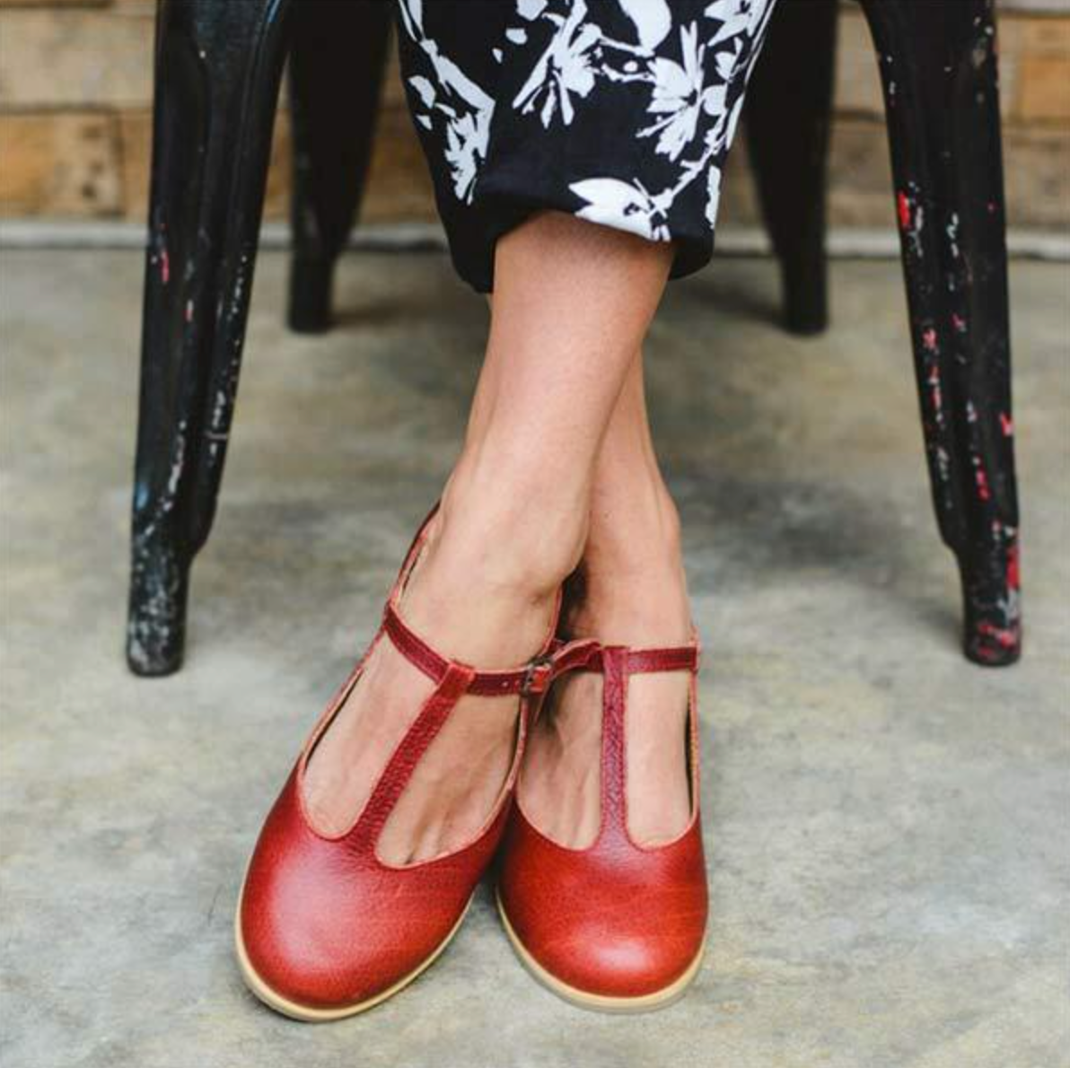 Comelyy Comfortable flat buckle pumps