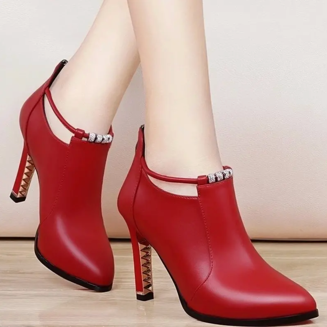 Comelyy Pointed Toe Stiletto Stylish Women's Footwear Heels