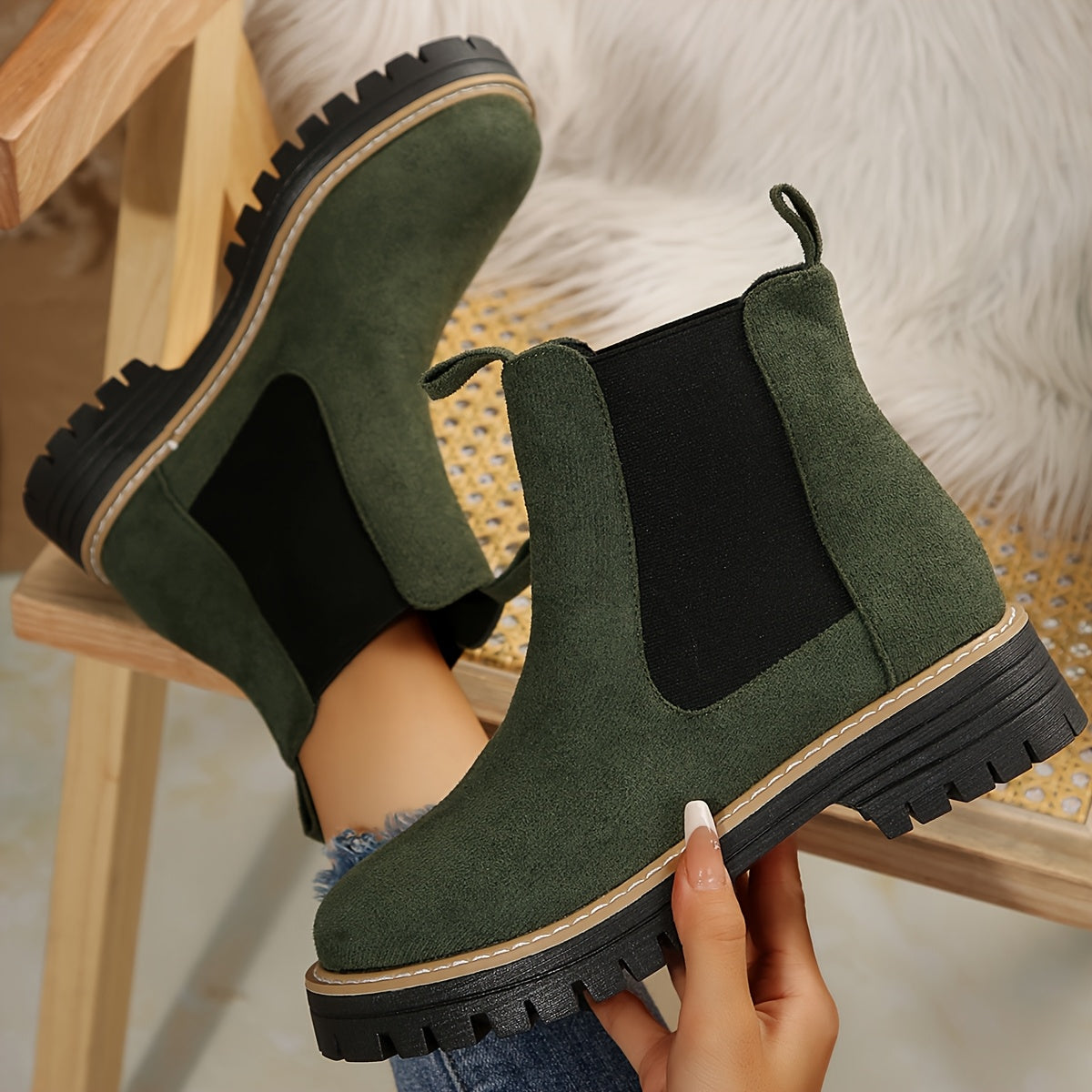 Footnity™ Orthopedic Winter Ankle Boots – Style Meets Pain-Free Comfort