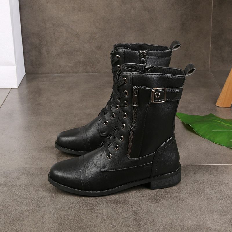 StrideWell™ | Orthopedic Leather Boots with Confidence