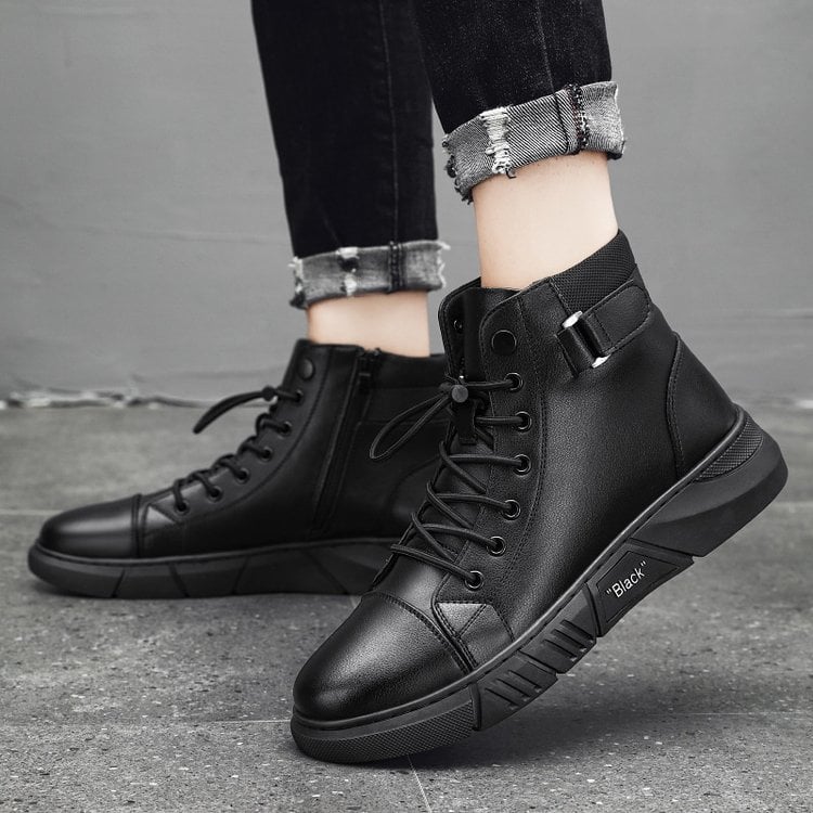 StrideSure™ | Men’s Leather Ankle Boots