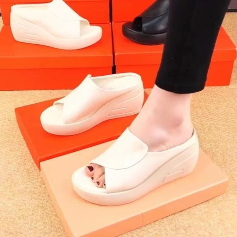 Comelyy Women's sandals fashionable soft sole sandals platform sandals