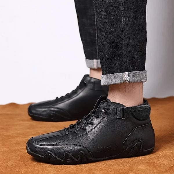 Footnity™ SuedeCraft High Boots – Italian Elegance, Everyday Comfort