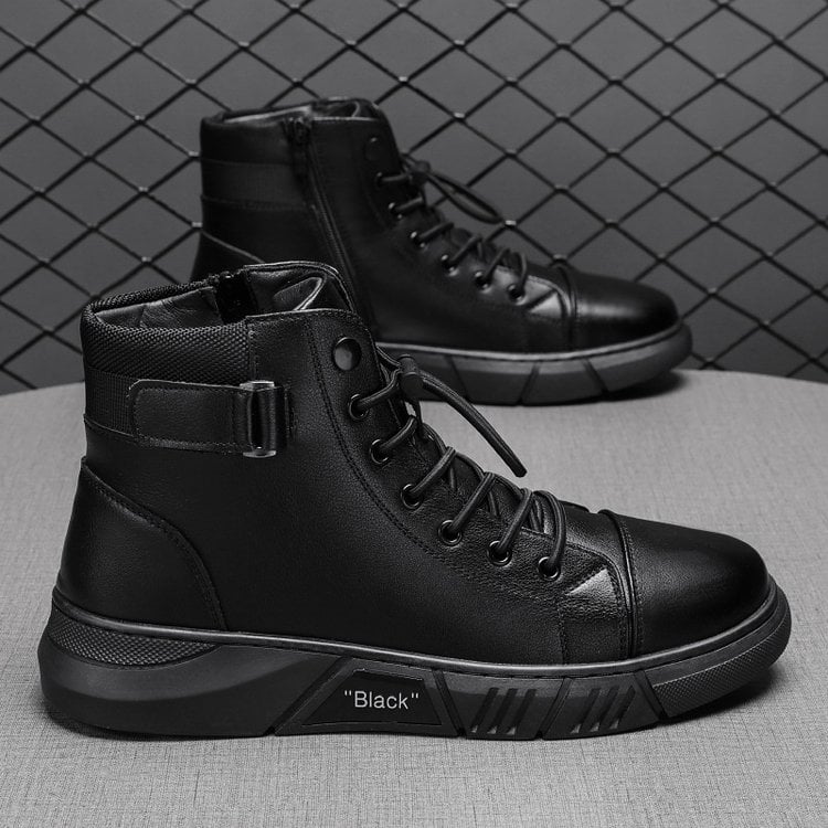 StrideSure™ | Men’s Leather Ankle Boots