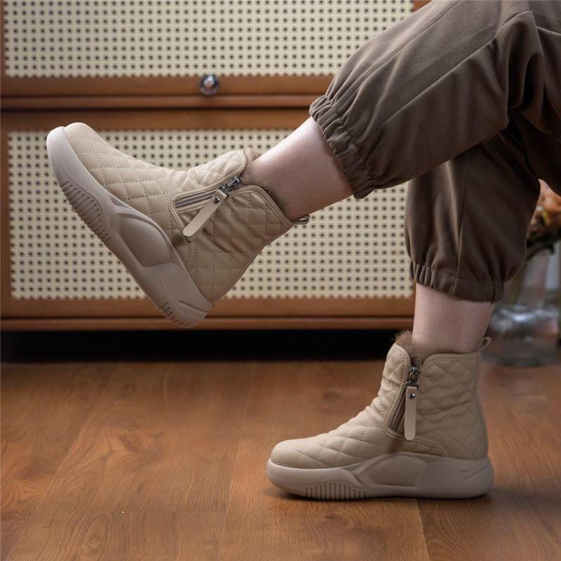 SnowEase™ Women’s Waterproof Winter Boots – Warmth, Comfort & Pain Relief