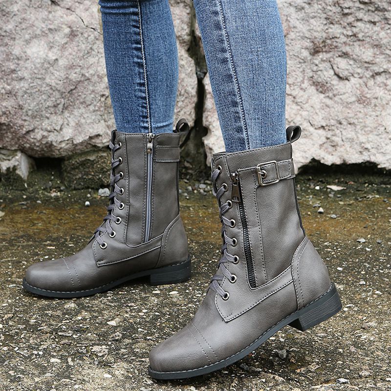 StrideWell™ | Orthopedic Leather Boots with Confidence