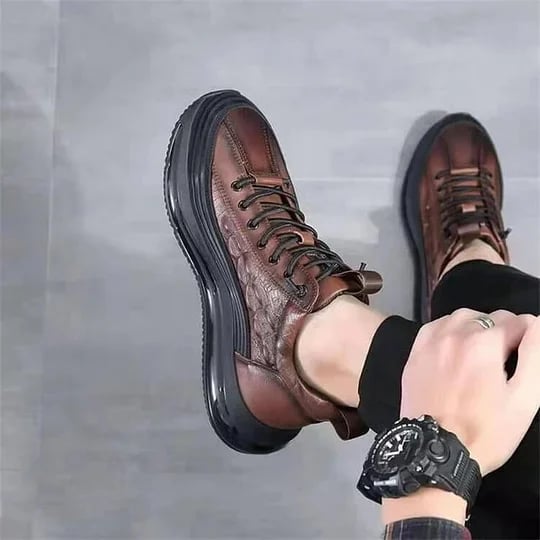Footnity™ CrocoStep Air Cushion Sneakers