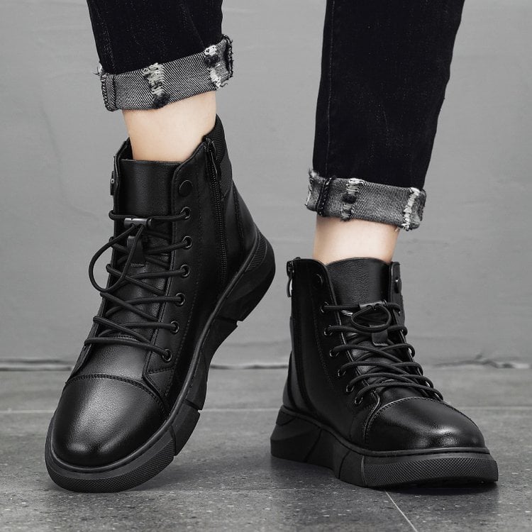 StrideSure™ | Men’s Leather Ankle Boots