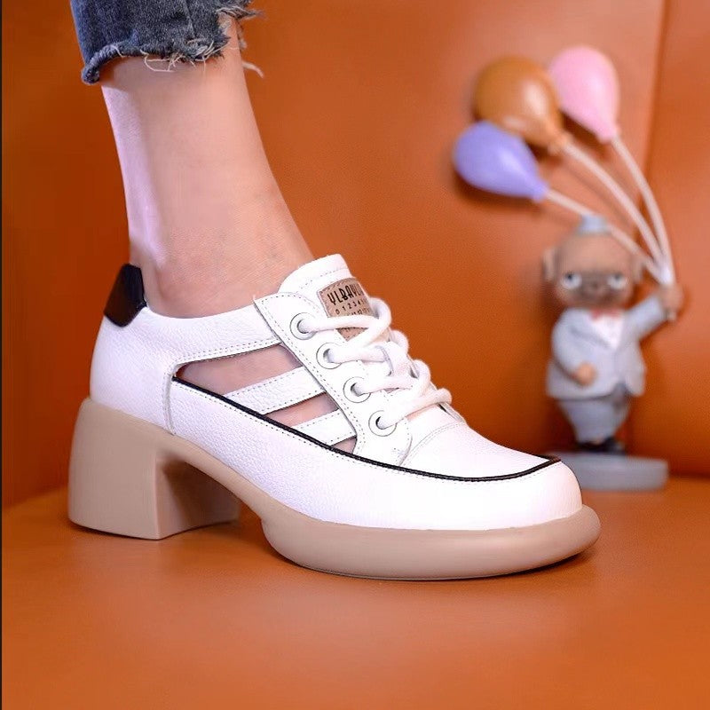 Confident Steps™ | Breathable Heeled Sneakers