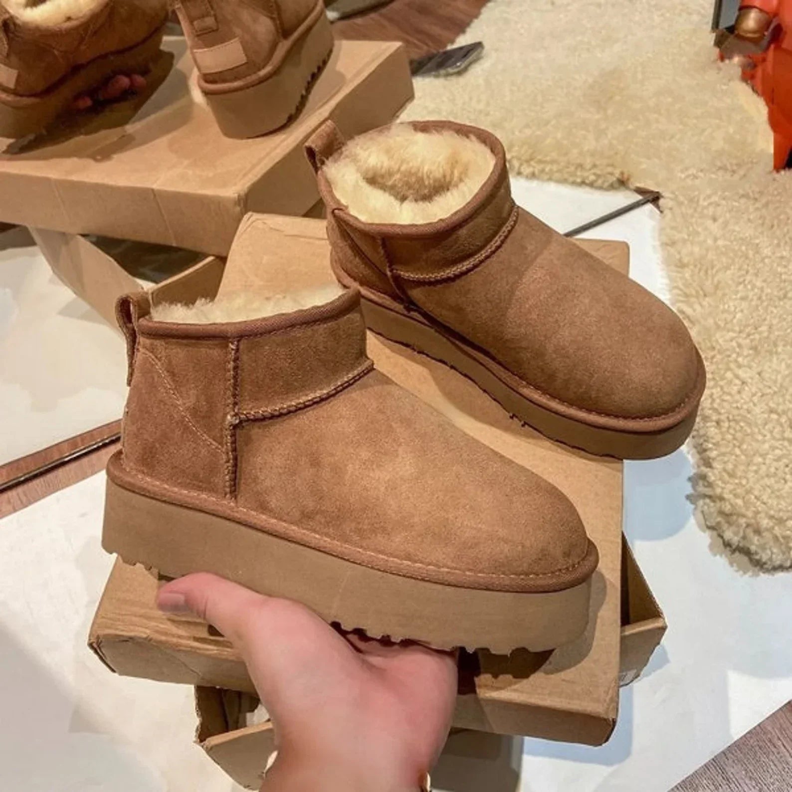 Footnity™ CozyStep Mini Boots