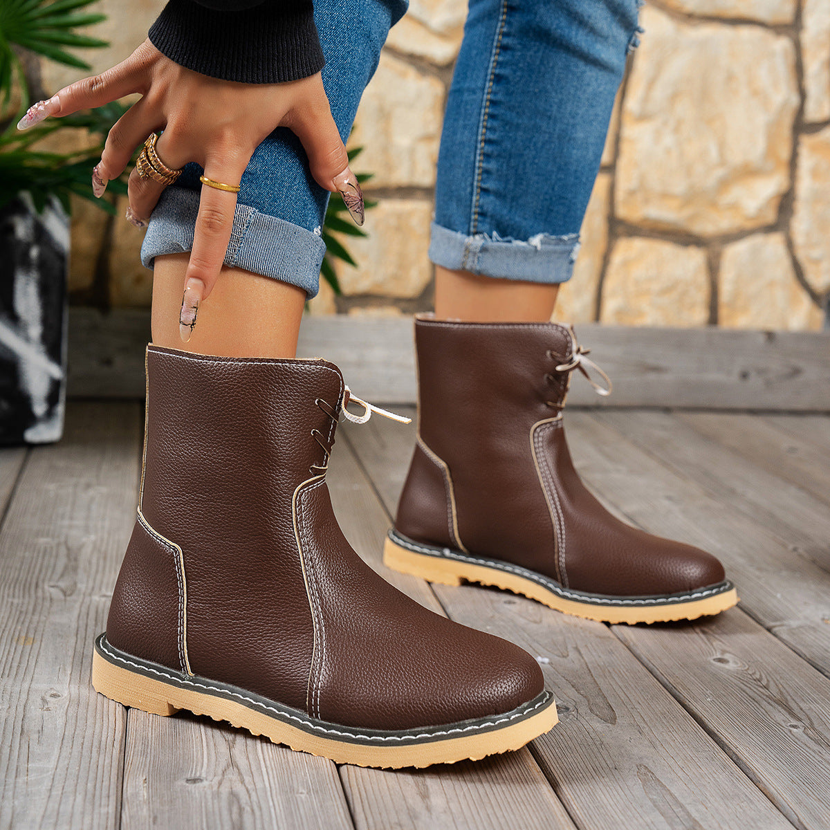 Footnity™ NordicStep Leather Boots