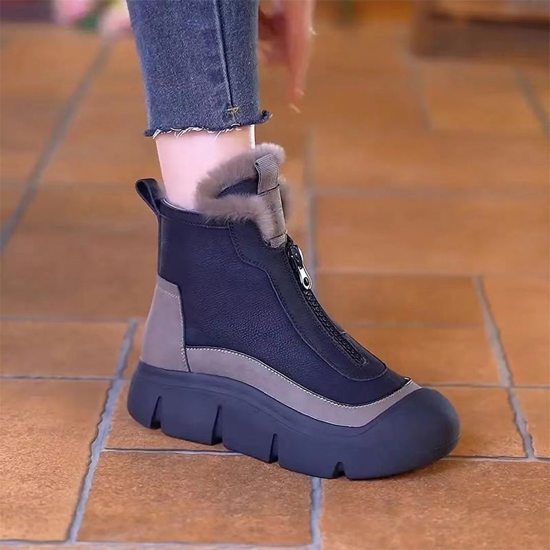❄️ WinterShield™ Waterproof Zip Boots – Stay Warm, Stay Dry, Stay Stylish